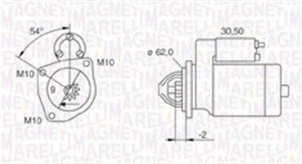 MAGNETI MARELLI starteris 063720566010